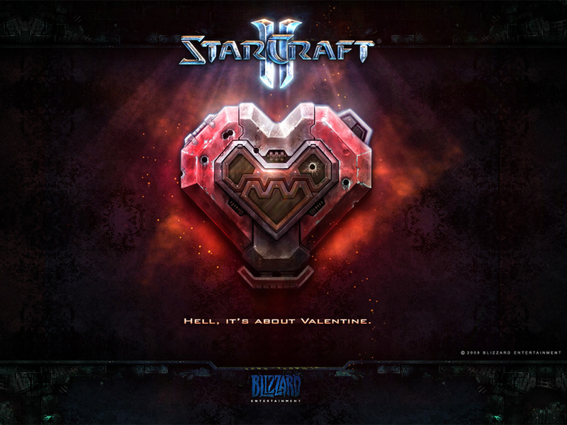 Illustration for article titled StarCraft II Valentine's Cards